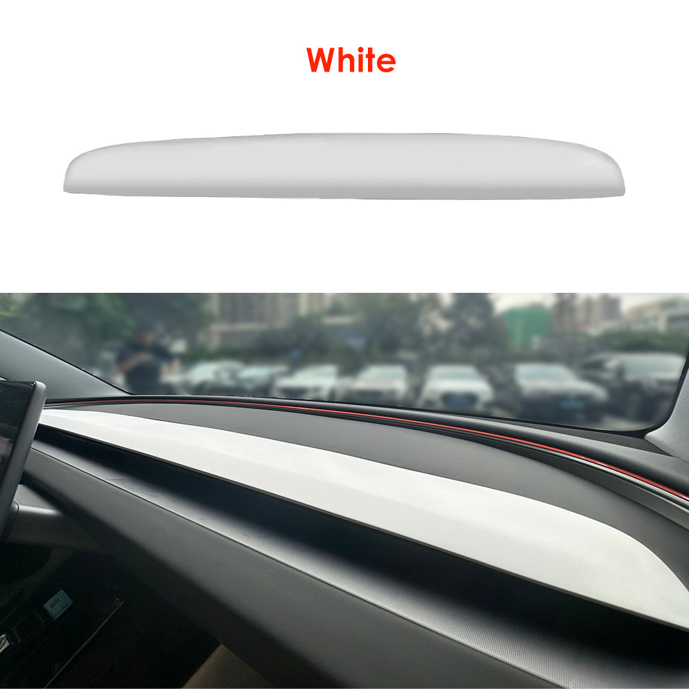 VJOYCAR Real Dry Carbon Fiber Replacement Interior Dashboard Panel For Tesla Model 3 Highland