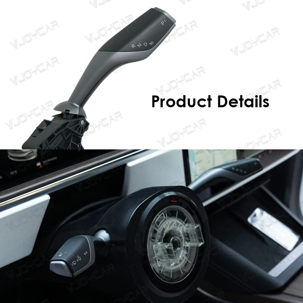 VJOYCAR Physical Button Handle Gear Lever Shifter Kits for Tesla Model X S 3 Highland