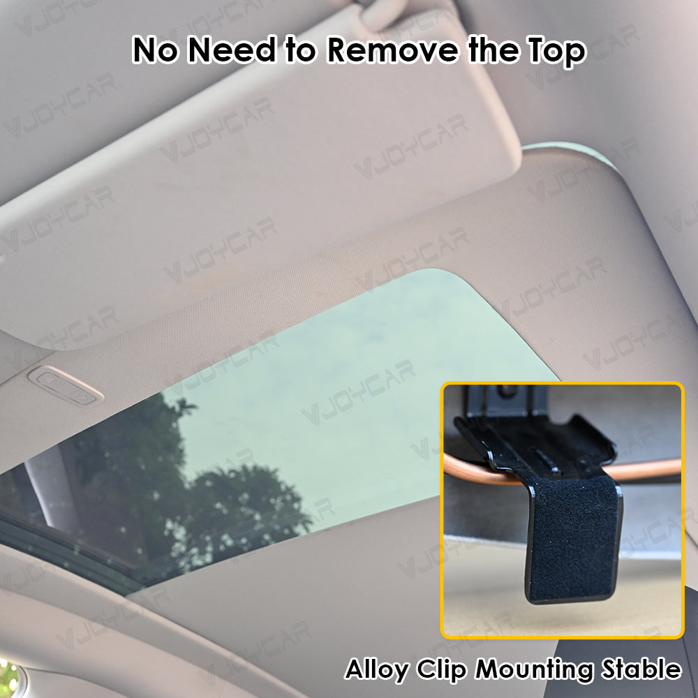 VJOYCAR Electric Sunshade for Tesla Model Y Supporting Dual Buttons & Optional Voice Control