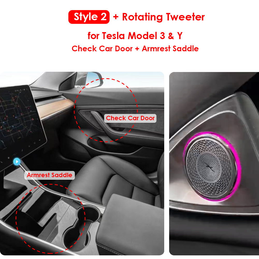 Laser Engraving LED Ambient Lights For Tesla Model 3 Y Interior Car Center Console Dashboard Screen Control LED Strip Light