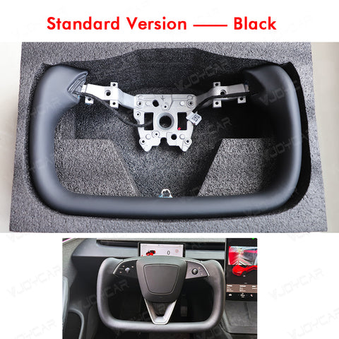 VJOYCAR Yoke Handle Model 3 Highland 2024 with Heating Steering Wheel 350mm