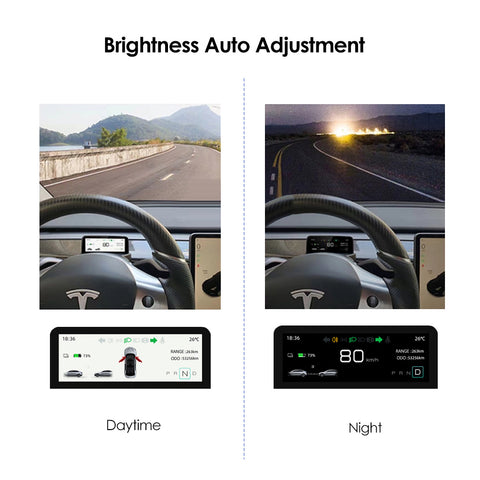 Panel de instrumentos con pantalla de 4,6" para Tesla Model 3/Y