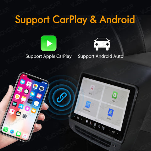 VJOYCAR The Best 7" Rear Display 4G WIFI Android 13.0 OTA Upgrade For Model 3 Y