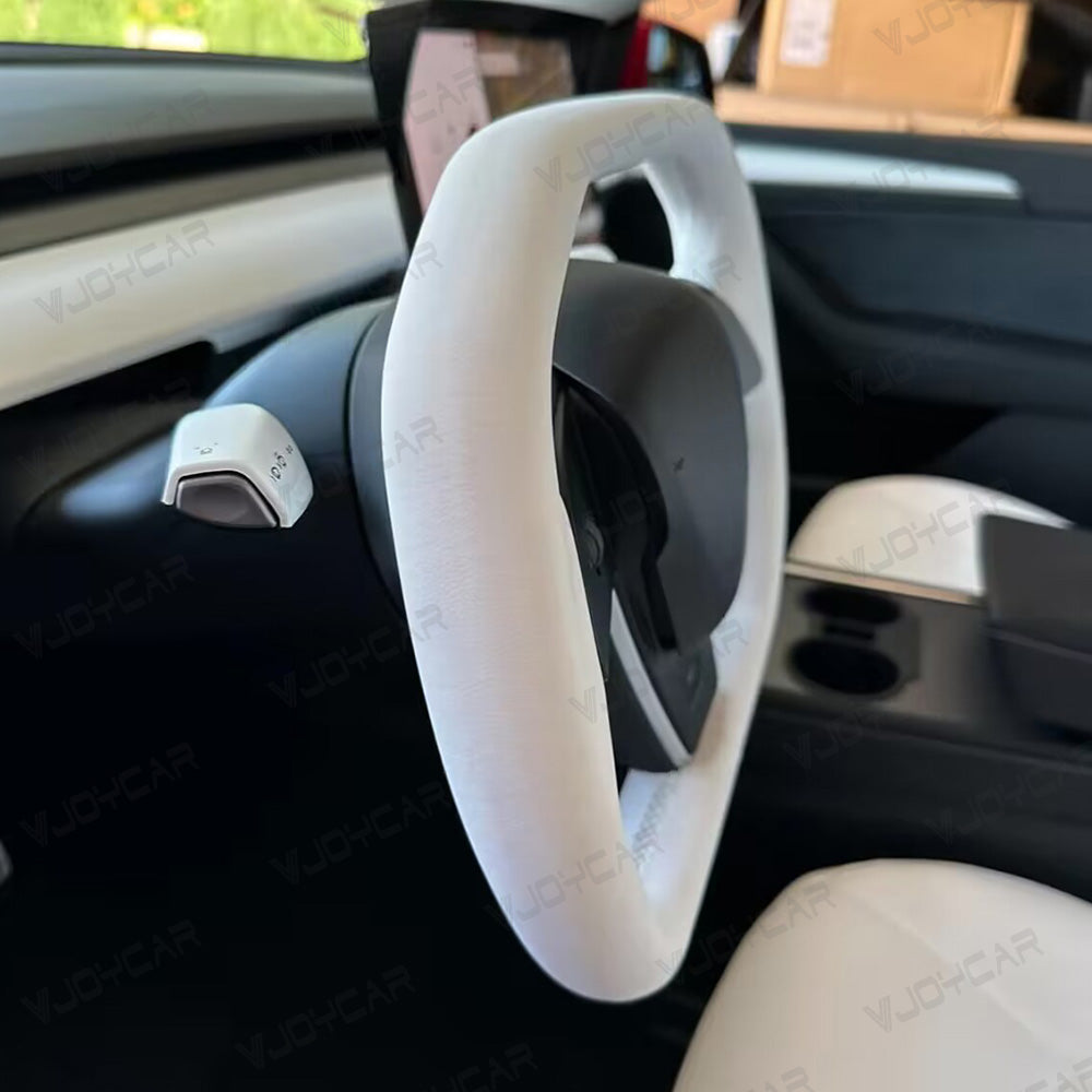 VJOYCAR Latest Cybertruck StyleYoke Handle for Tesla Model Y 3 Upgrade Accessory