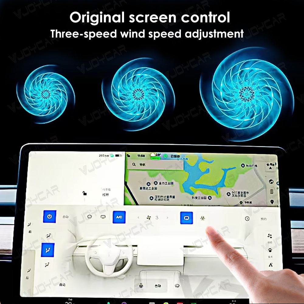 Panel de control del asiento ventilado para Tesla Model 3 Model Y